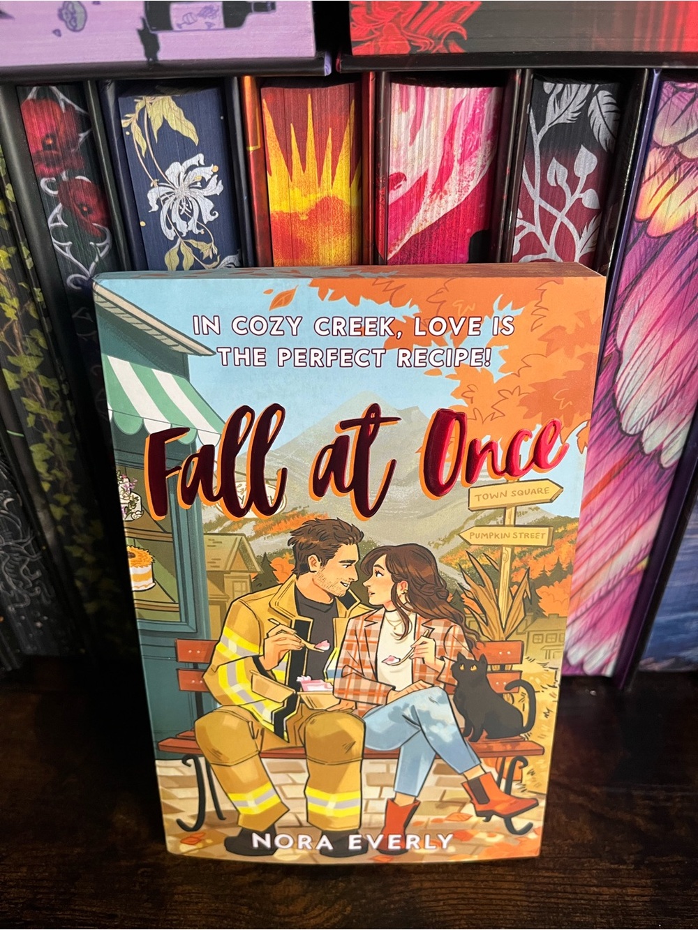 Fall at Once by Nora Everly
Cozy Creek series